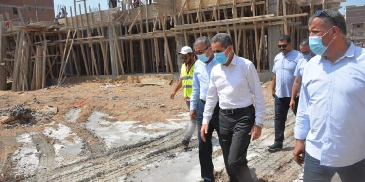 جولة مسائية لمحافظ الغربية لتفقد عدد من المشروعات بمدينة طنطا