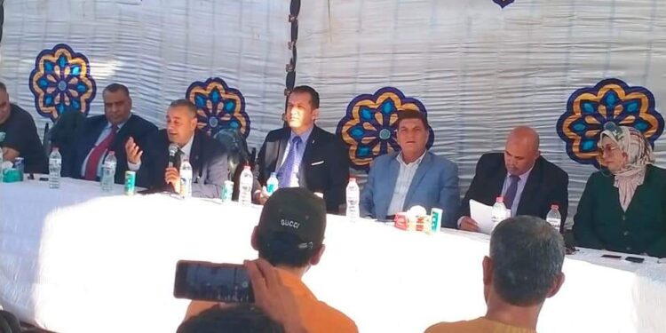 قيادات الزراعة والبنك الزراعى والطب البيطرى يفتتحون مركز تجميع ألبان ” اللوتس ” بأبو المطامير.