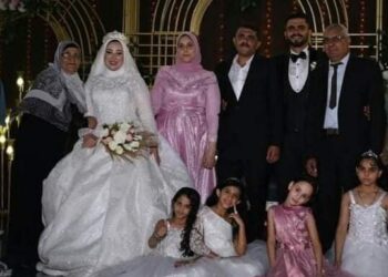 حكايه وطن تهنئ اجمل عروسين محمد وساره