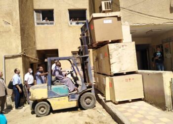 صحة الغربية تعلن عن وصول أحدث جهاز للأشعة المقطعية بمستشفى قطور المركزي.