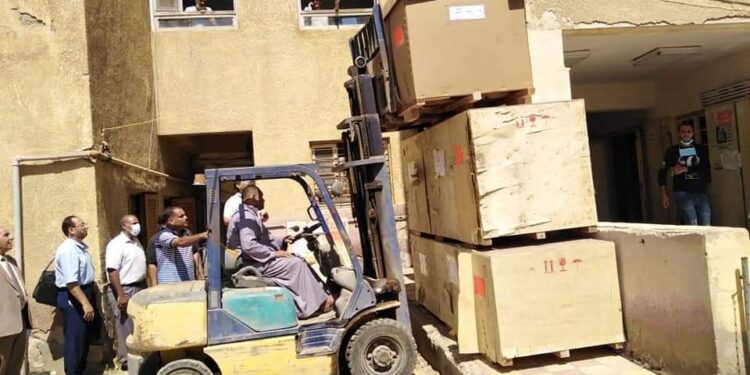 صحة الغربية تعلن عن وصول أحدث جهاز للأشعة المقطعية بمستشفى قطور المركزي.