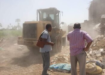 زراعة ابشواى إزالة 5 حالات تعدى بالبناء المخالف بابوجنشوا