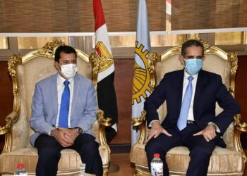 محافظ الغربية يستقبل وزير الشباب والرياضة