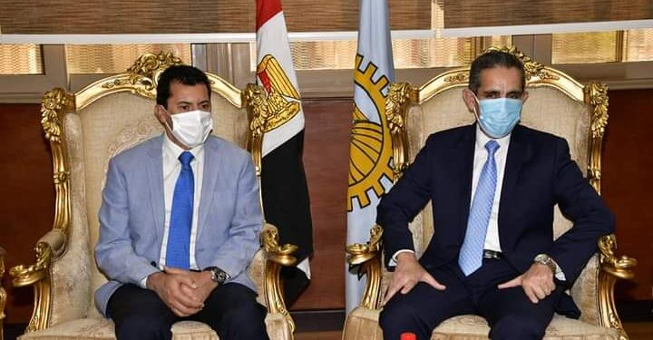 محافظ الغربية يستقبل وزير الشباب والرياضة