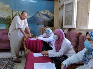 لقاح كورونا فايزر يصل الي مركز شباب زفتي