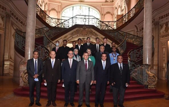 وزير التعليم العالي و رئيس جامعة