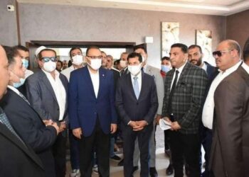 افتتاح المبني الإداري