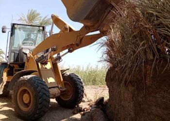 الانتهاء من تنفيذ المرحلة الاولي من الموجه ١٨ بإزالة ٤٠٢ حالة تعدى بقنا.