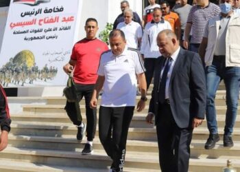 قائد المنطقة الشمالية والمحافظ بضيافة نادي الجياد باحتفالات نصراكتوبر.