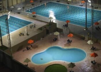 وزارة الشباب والرياضة تجهز حمامات السباحة في المدينة الشبابية بالأسمرات.