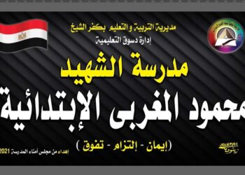 الشهيد المغربى عروس مدارس دسوق فى يومها الأول