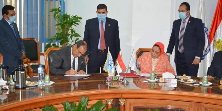 بروتوكول تعاون بين مدينة الأبحاث العلمية ومعهد بحوث البترول.