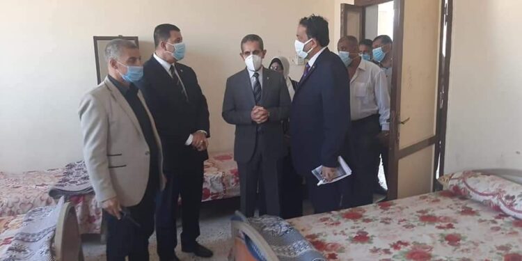 محافظ الغربية والرقابة الإدارية يشهدان اصطفاف المعدات إستعداداً لموسم الأمطار.