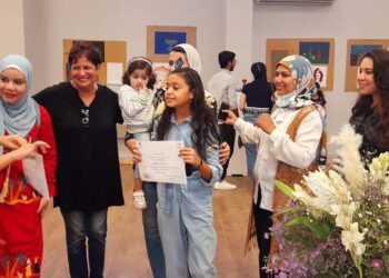 الفنون الجميلة بحلوان تنظم دورة للأطفال.