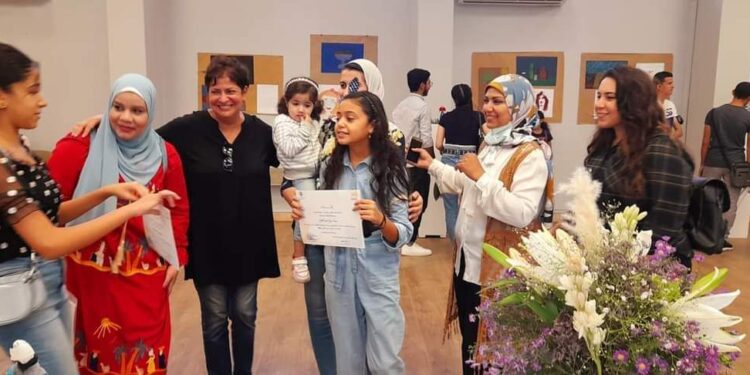 الفنون الجميلة بحلوان تنظم دورة للأطفال.