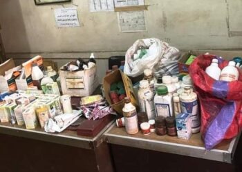 بيطـري الشرقية يضبط 686 عبوة دواء بيطري مخالف و 2300 جرعة تحصين منتهية الصلاحية.