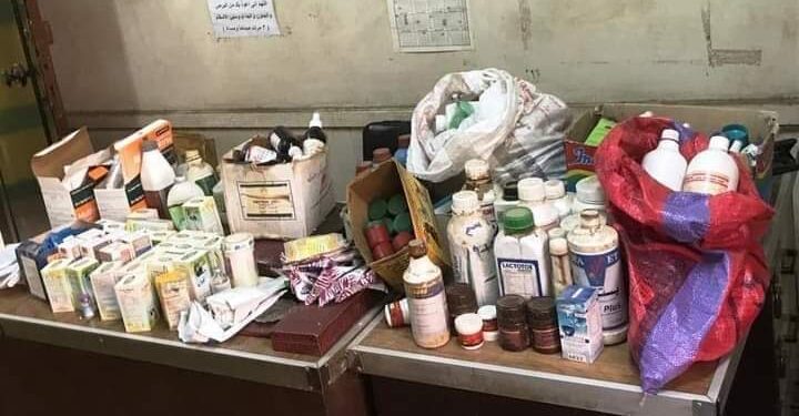 بيطـري الشرقية يضبط 686 عبوة دواء بيطري مخالف و 2300 جرعة تحصين منتهية الصلاحية.