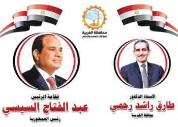 محافظ الغربية يقدم التهنئة للرئيس السيسي بمناسبة المولد النبوي الشريف