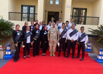 طلاب جامعة حلوان يعربون عن بالغ سعادتهم وفخرهم ببلدهم الغالية مصر