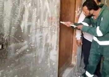 الجيزة تضبط مخزن يحوي مواد سريعة الاشتعال بحدائق الاهرام