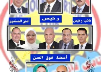 الفائزين في انتخابات نادي قارون الرياضي بالفيوم.