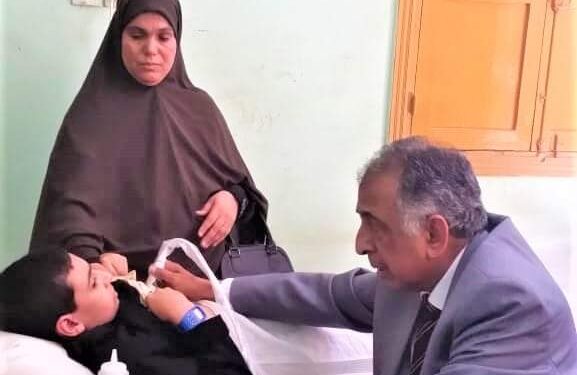 مبادرة حياة كريمة بالغربية. الكشف على 102 حالة عن روماتيزم القلب.