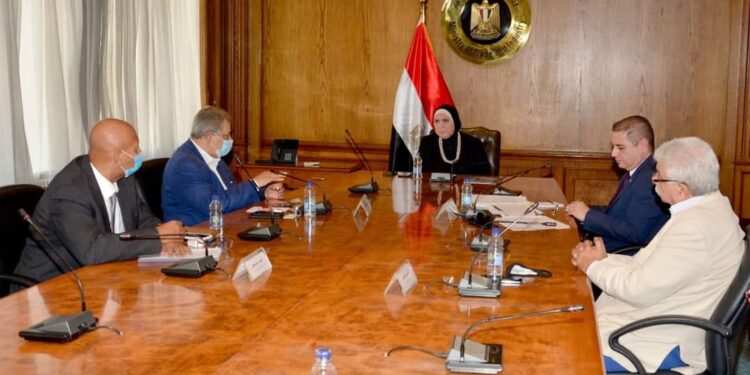 نيفين جامع: بحث سبل تنفيذ خطة الدولة لترشيد استهلاك المياه بالمنازل والمنشأت الحكومية.