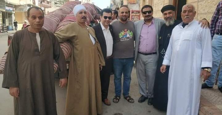 النائب ايهاب زكريا يشرع في مبادرة فرش المساجد كأبلغ رد عملي علي دعاوي الفتنة.