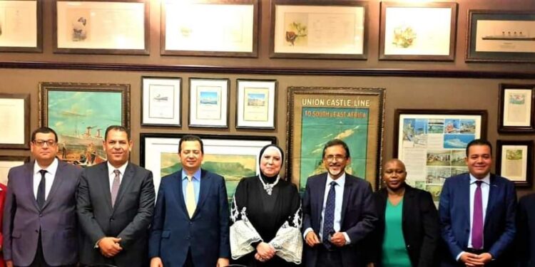 تعزيز التعاون الاقتصادى المشترك بين مصر وجنوب أفريقيا.