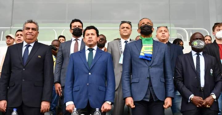 “صبحي” في مبارة المنتخب أمام الجابون باستاد برج العرب بالإسكندرية