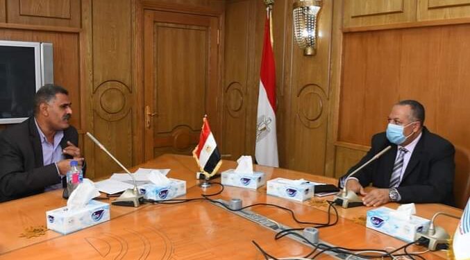 السكرتير العام يترأس اجتماع متابعة الأداء بملفي التصالح و الأراضي