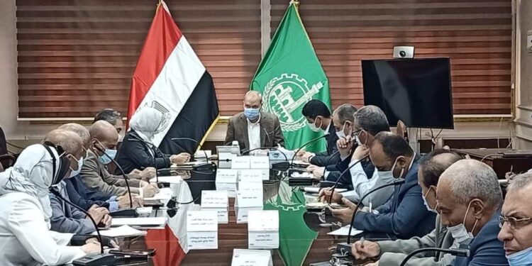 محافظة القليوبية : دراسة إنشاء محطة صرف صحي عام بمنطقة الشروق الصناعية بمدينة الخانكة.