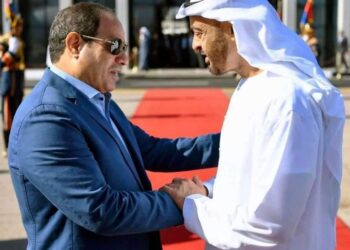 الرئيس عبد الفتاح السيسي يتلقى اتصالًا هاتفيًا من ولي عهد أبو ظبي