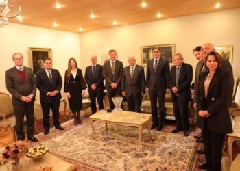 استقبال السفير المصري