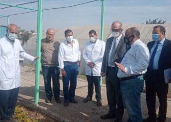 جولة تفقدية لنواب رئيس جامعة عين شمس  بكلية الزراعة