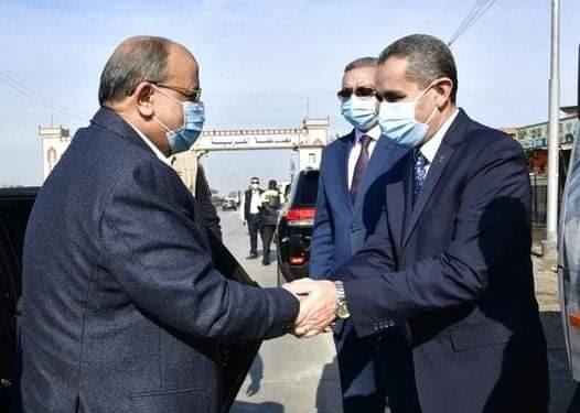 وزير التنمية المحلية يصل إلي محافظة الغربية لافتتاح بعض المشروعات الخدمية.