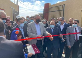 “شعراوي ” و” “القصير ” ومحافظ الغربية يفتتحون المجزر النصف آلي بشبشير .