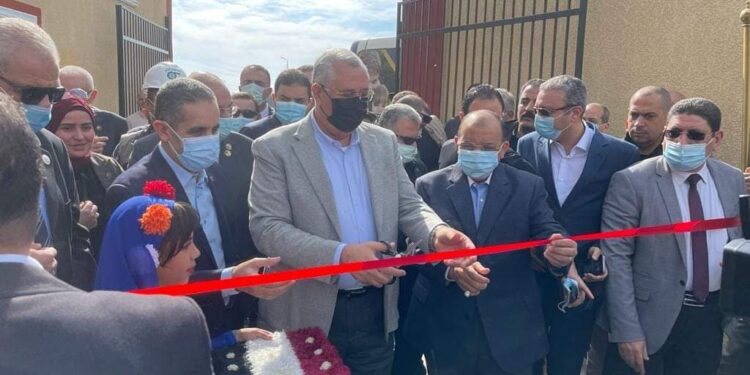 “شعراوي ” و” “القصير ” ومحافظ الغربية يفتتحون المجزر النصف آلي بشبشير .