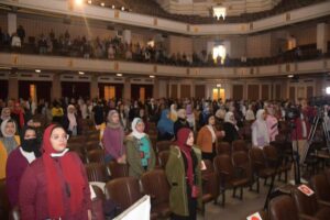 ختام فعاليات حملة الـ 16 يومًا لمناهضة العنف ضد المرأة بجامعة القاهرة.