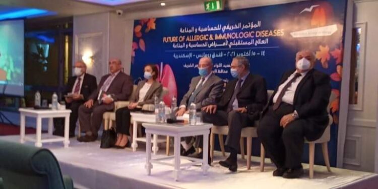 المؤتمر الخريفى للحساسية والمناعة بالإسكندرية عبر الأنترنت ZOOM.