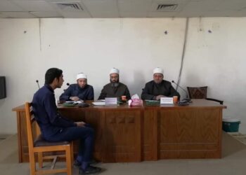 حصول كلية الطب على المركز الأول فى مسابقة القرآن الكريم  كاملا على مستوى جامعة حلوان.