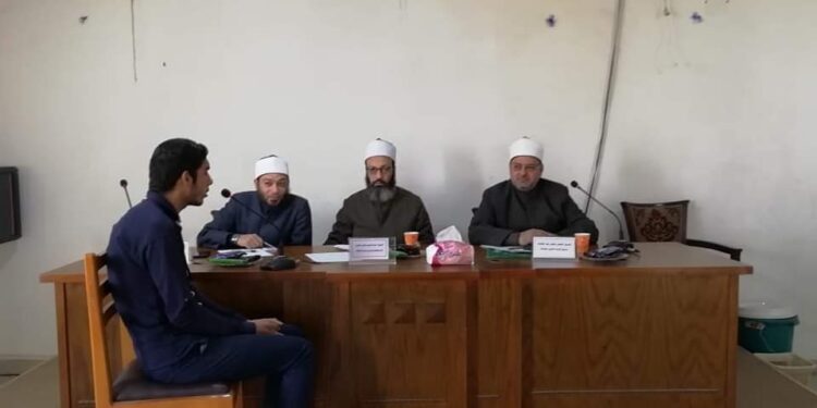 حصول كلية الطب على المركز الأول فى مسابقة القرآن الكريم  كاملا على مستوى جامعة حلوان.