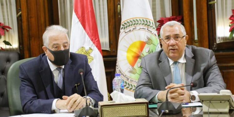 “القصير” و”فودة” يبحثان دفع عجلة التنمية الزراعية في محافظة جنوب سيناء