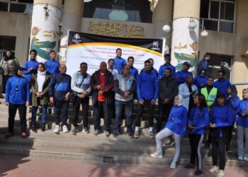 تحت شعار “صحتك تهمنا” جامعة حلوان تطلق فعاليات الماراثون الرياضي.