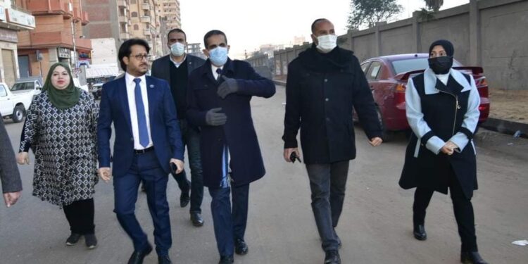 محافظ الغربية يتفقد أعمال الرصف والتطوير بمدينة المحلة.