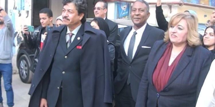 الاحتفاء بلغتنا العربية الفنون التطبيقية بحلوان.