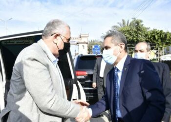 محافظ الغربية يستقبل وزيرا التنمية المحلية والزراعة