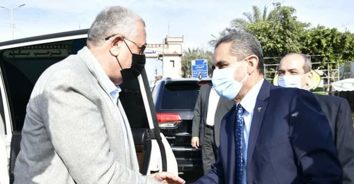 محافظ الغربية يستقبل وزيرا التنمية المحلية والزراعة