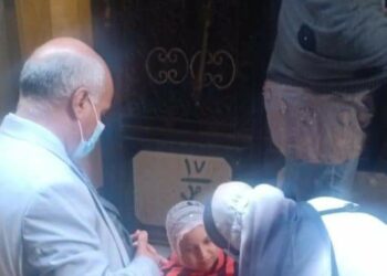 وكيل صحة الغربية . يتفقد العمل لليوم الثاني بحملة التطعيم ضد شلل