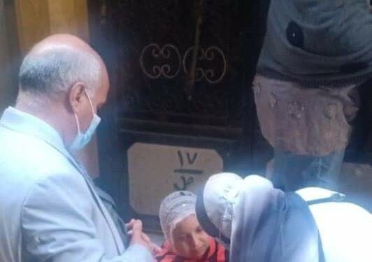 وكيل صحة الغربية . يتفقد العمل لليوم الثاني بحملة التطعيم ضد شلل